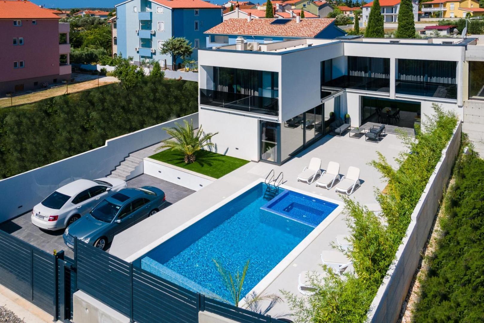 Villa Miaa Newly Built Modern Villa In Medulin For 9 People With Heated Swimming Pool & Jacuzzi Εξωτερικό φωτογραφία